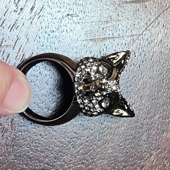 Alexis Bittar Woodland Fantasy Pavé Fox Ring - Picture 15 of 17
